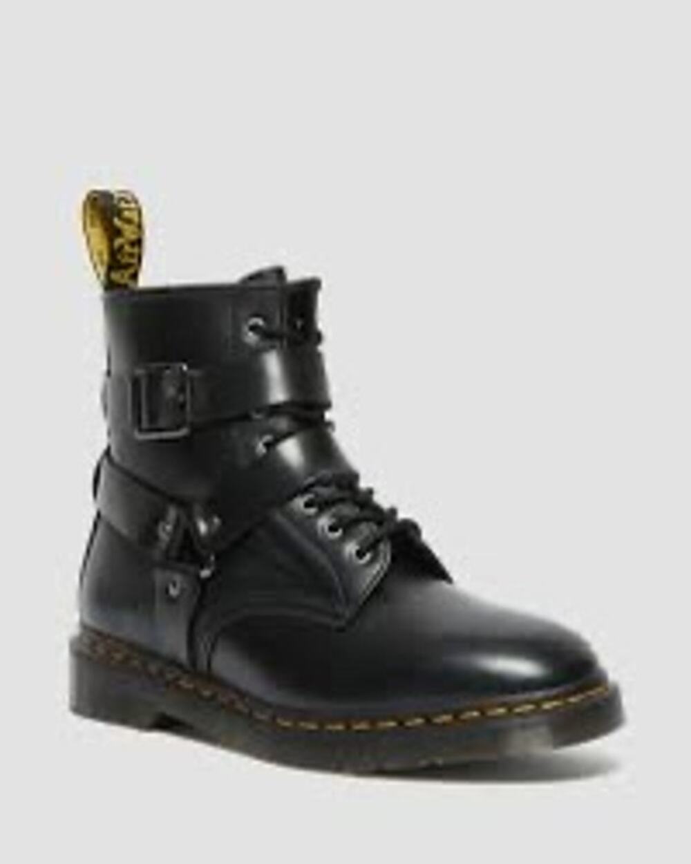 Dr Martens CRISTOFOR LEATHER
HARNESS LACE UP BOOTS 6.0